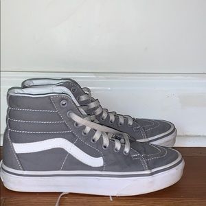 almost new Light Gray sk8 vans
